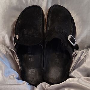 Birkenstock Black Mules Comfortable Slip-On Clogs